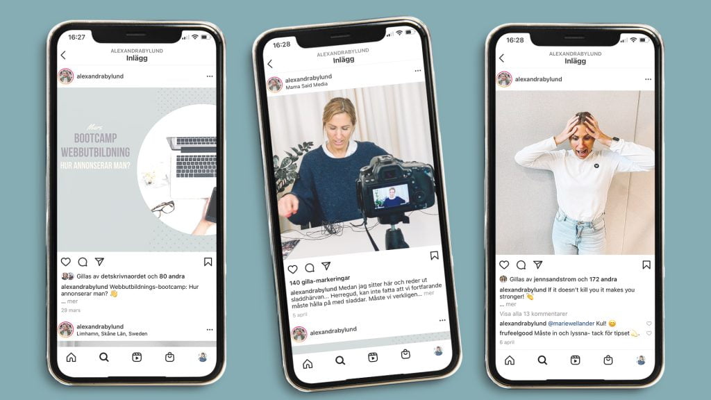 företag på sociala medier inspiration tips svenska sverige instagram