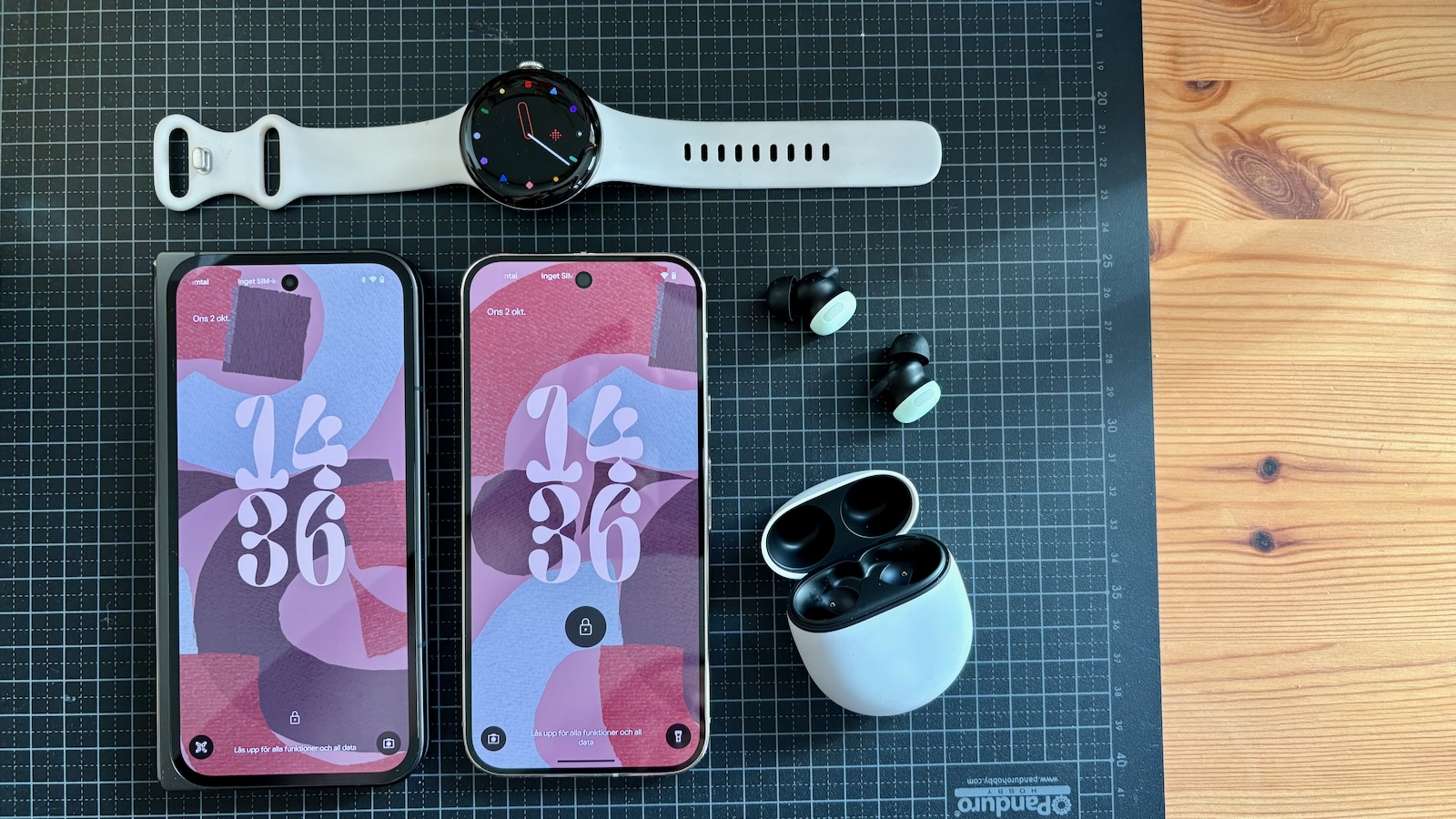 Recension: Google Pixel-livet med Pro 9, Fold och Watch 3