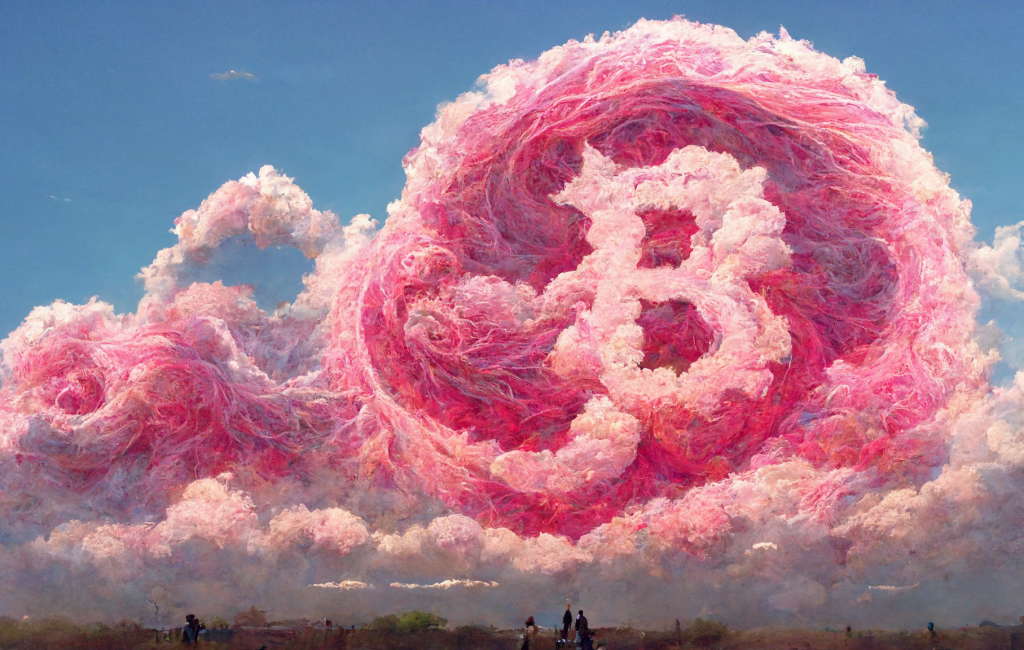 elinhaggberg_Bitcoin_logo_made_of_pink_clouds_099ebe3e-d40a-448e-8aa4-668a67c364b5